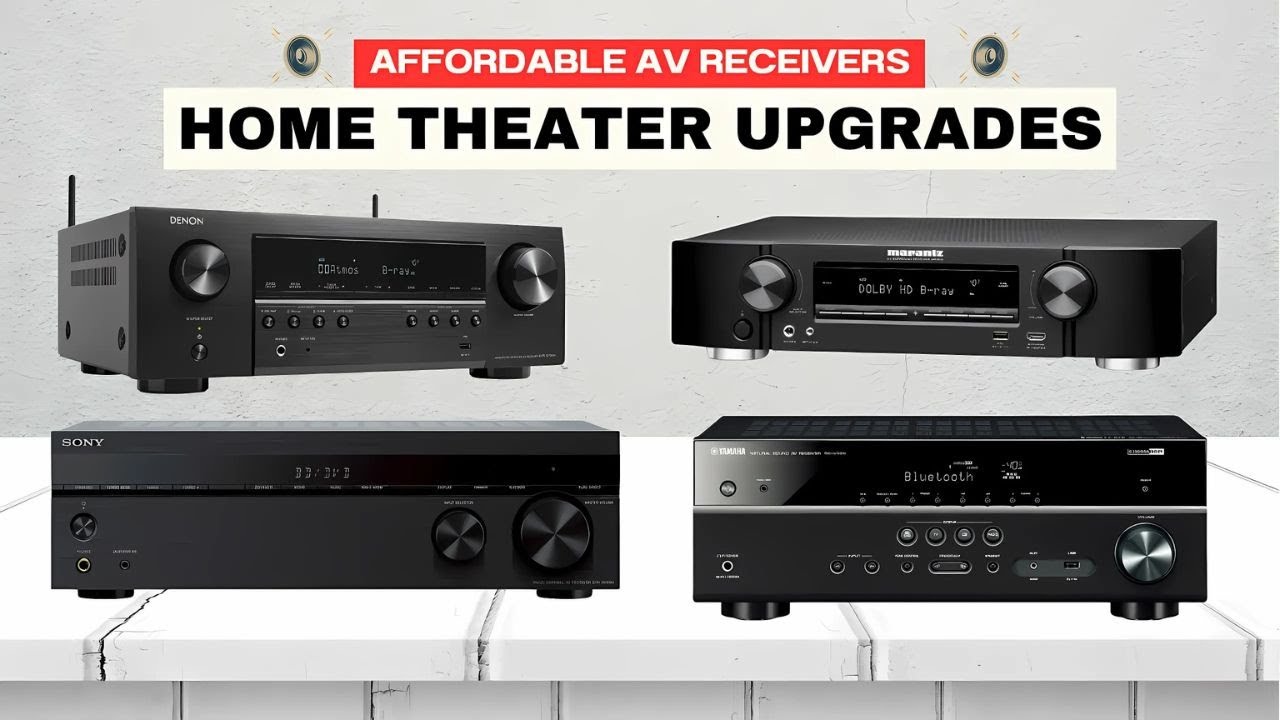 Top 5 Best Budget AV Receivers for 2025 &ndash; Affordable Home Theater Upgrades