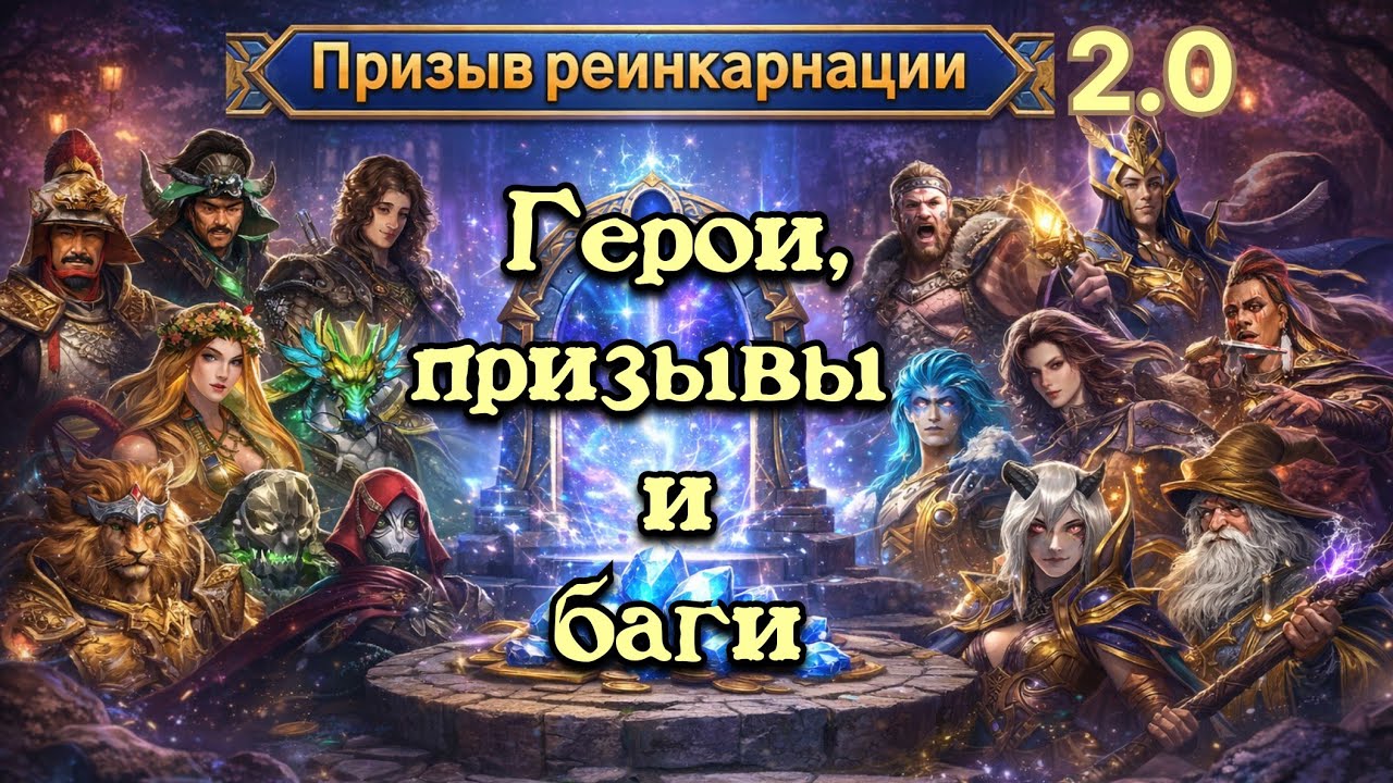 Призыв реинкарнации 2.0. Кто внутри? Обзор призыва и героев. MythWars Puzzles 