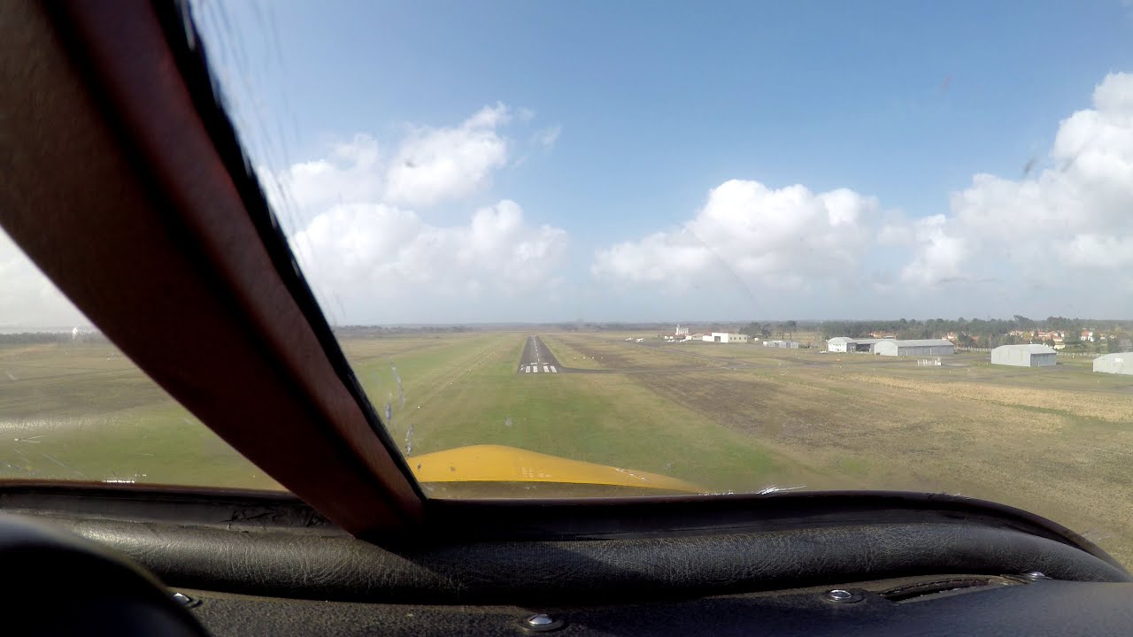 DR400 flight, PAU LFBP - Biscarrosse LFBS