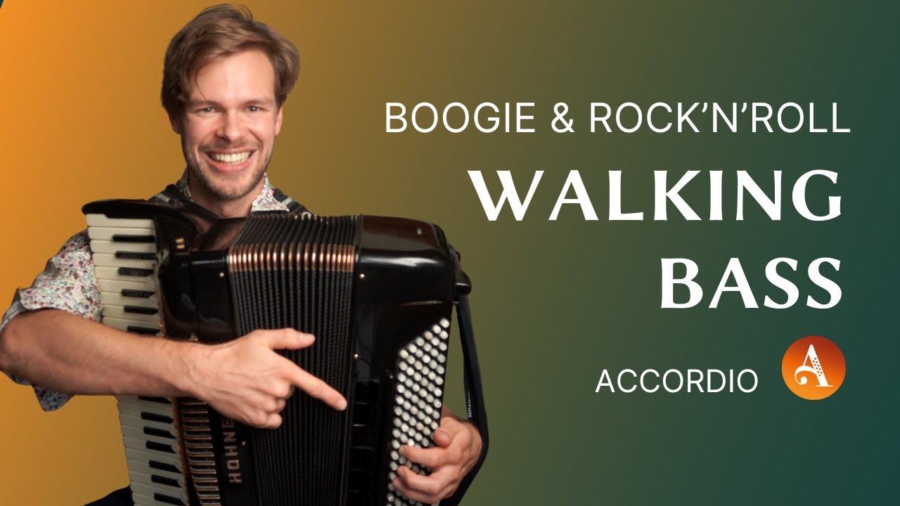 Walking Bass Tutorial - Boogie & Rock'n'Roll am Akkordeon