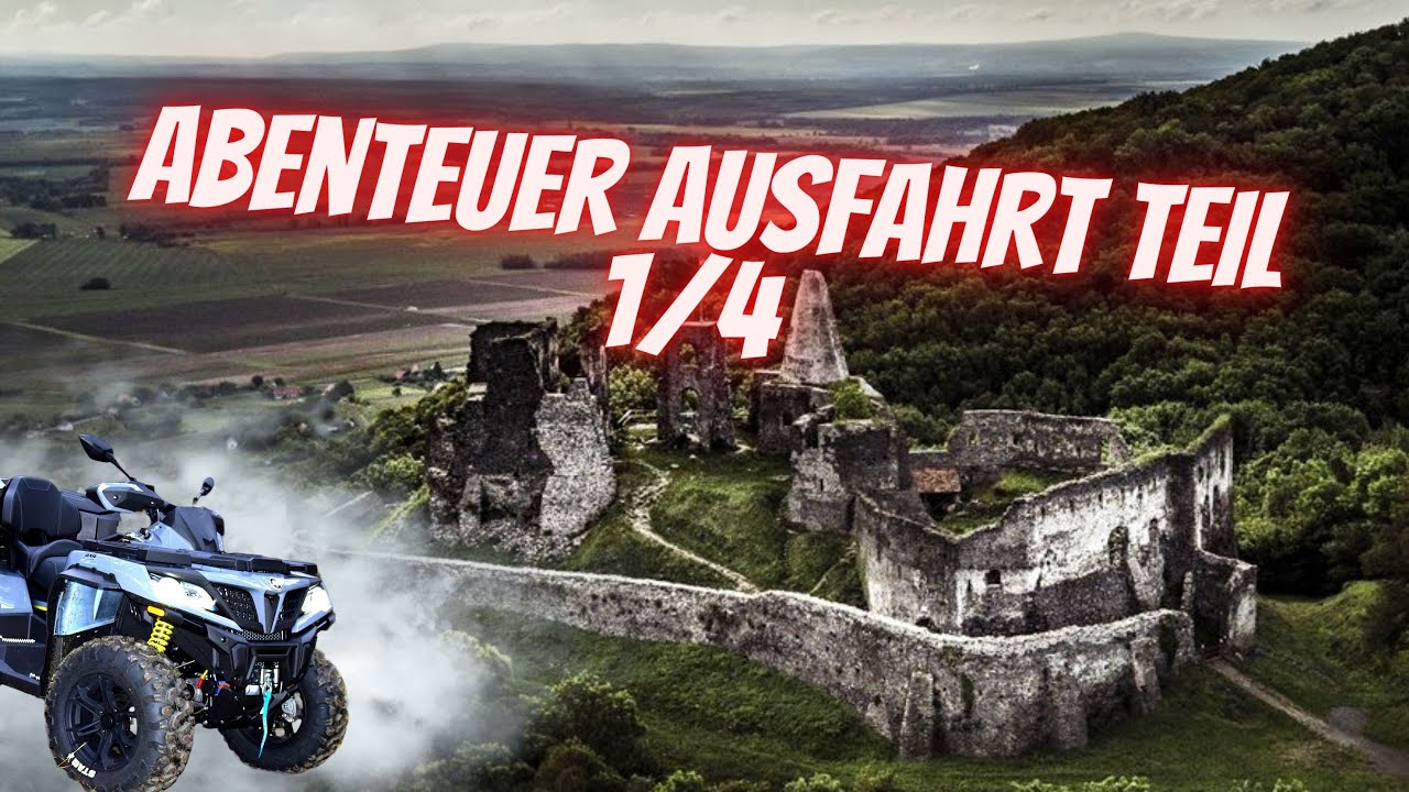 CF Moto Cforce 1000 - Offroad Abenteuer TET Ungarn ( Teil 1/4 )