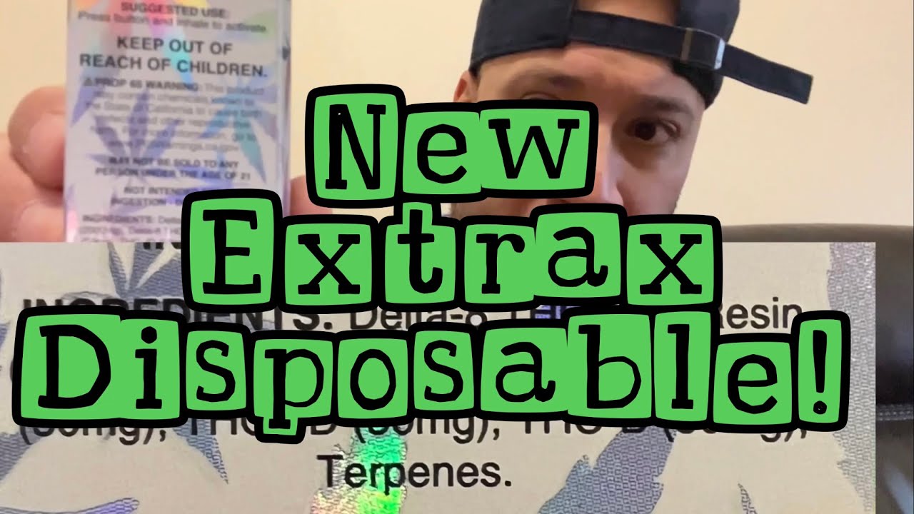 New Extrax 3.5 Gram Disposable! #delta8 #hhc #thc #thcp