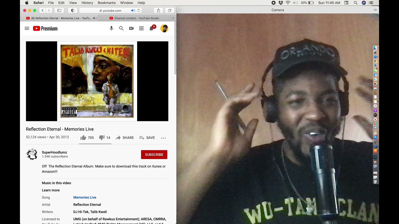 Talib Kweli like that??? | Reflection Eternal - Memories Live (Reaction)