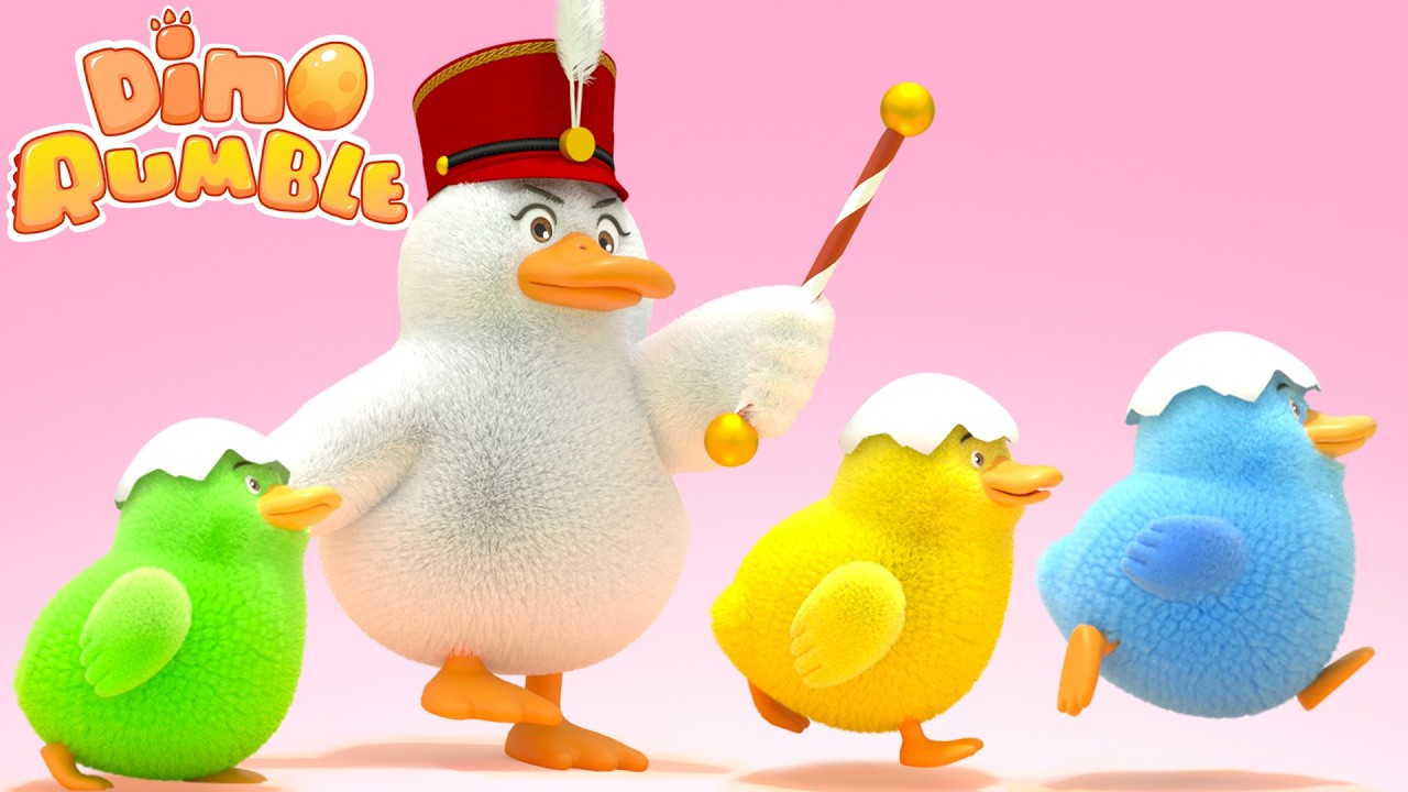 Learn Numbers 1-10 with Ducks! 🦆 | The Ducks Go Marching One by One | Classic Counting Song for Kids