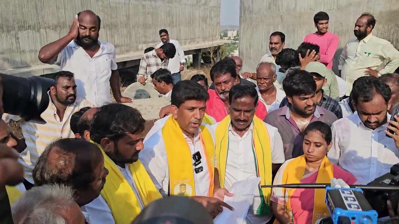 Pemmasani Chandrasekhar Visits Gorantla Drinking Water Project | Guntur TDP MP