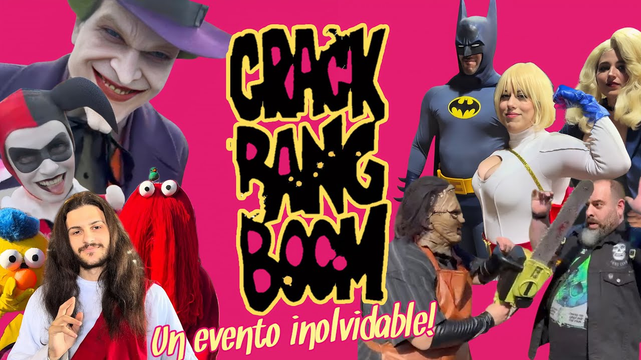 Así vivimos el último día de la Crack Bang Boom 🚀 Cómics y Cosplays a full -  Día Domingo 