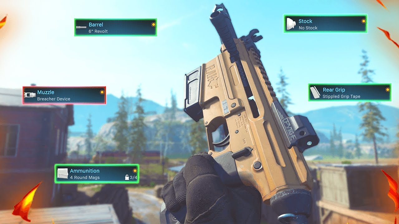 I MADE THE FASTEST WEAPON IN WARZONE.. (MAX MOBILITY)