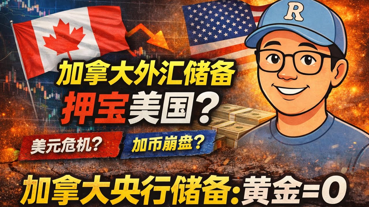 加币2026开年下跌：加拿大官方黄金储备为&ldquo;零&rdquo;，万一美元震荡，加币扛得住吗？