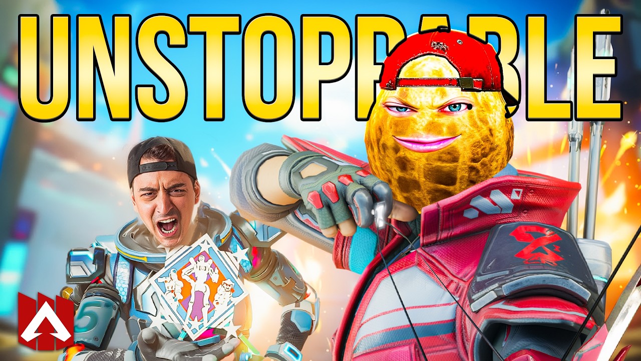 TheBurntPeanut is Unstoppable in Apex Lengends | Hilarious Moments
