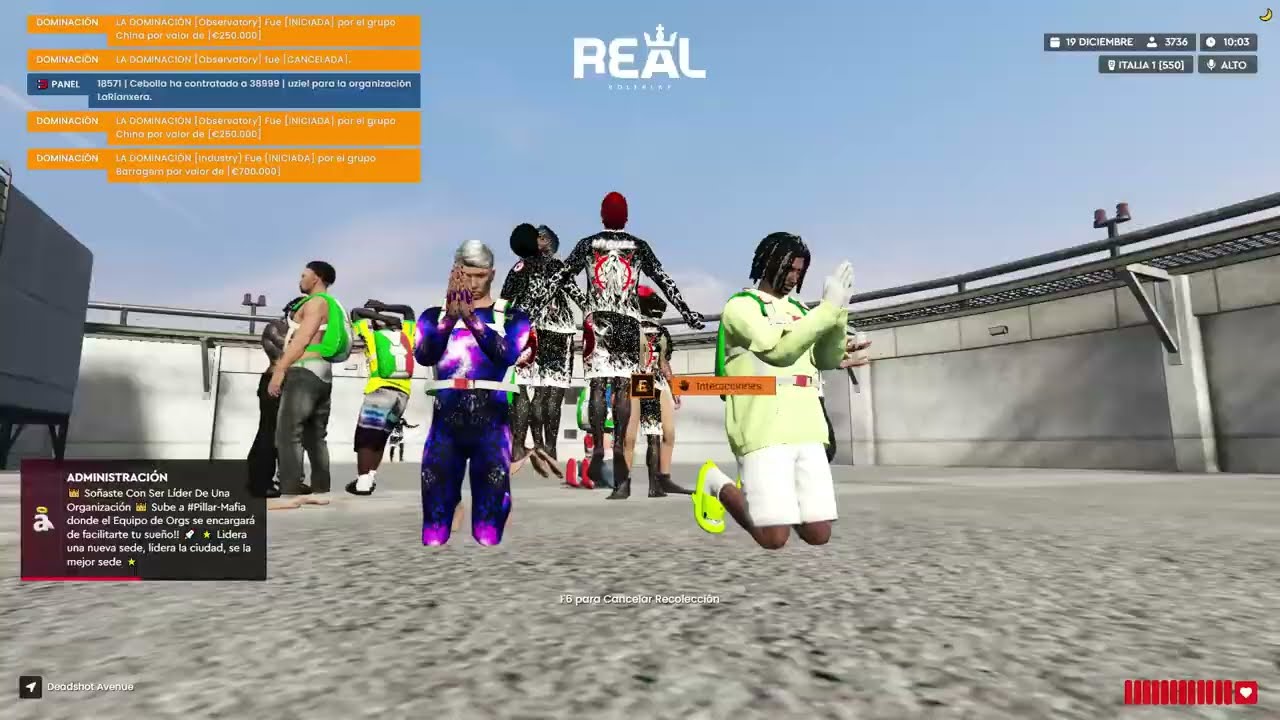 REAL RP / SEDE ITALIA (CAPT 1) T1 MI PRIMER FACTFAC
