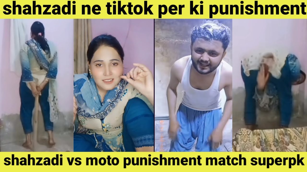 shahzadi ne tiktok per ki punishment | shahzadi vs moto punishment match superpk