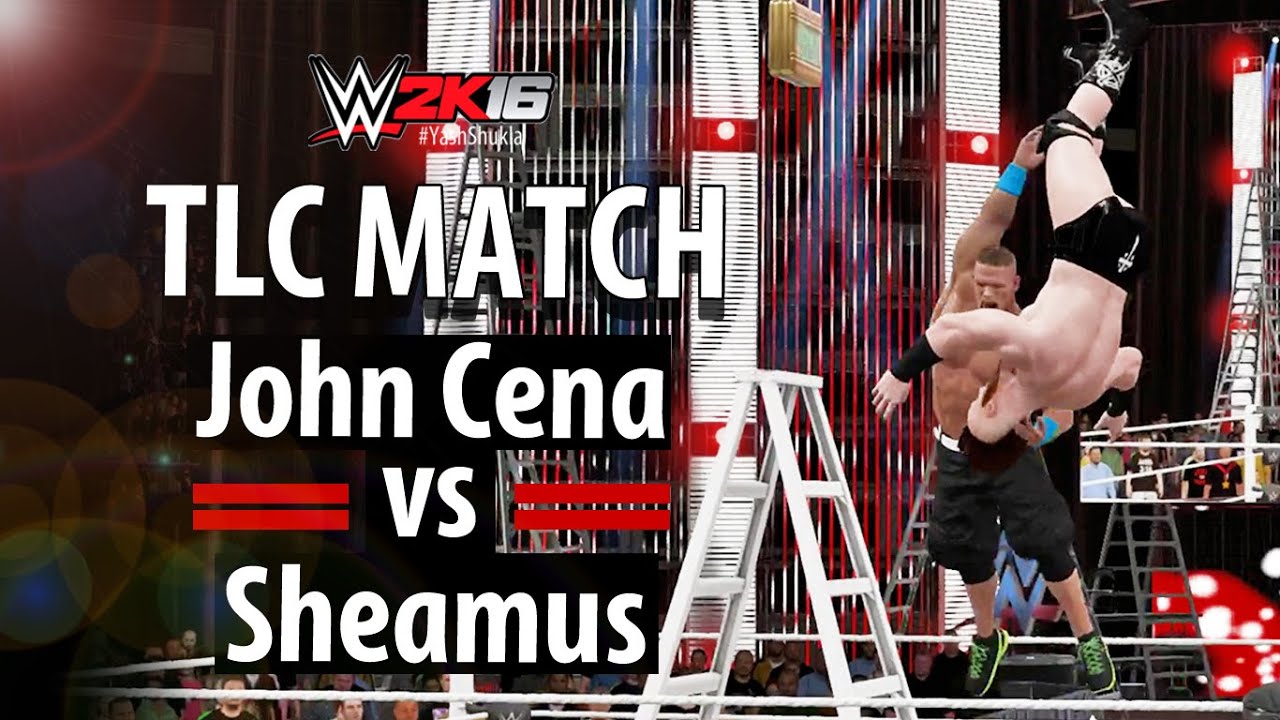 WWE 2K16 - John Cena vs Sheamus | TLC | MONEY IN THE BANK Match