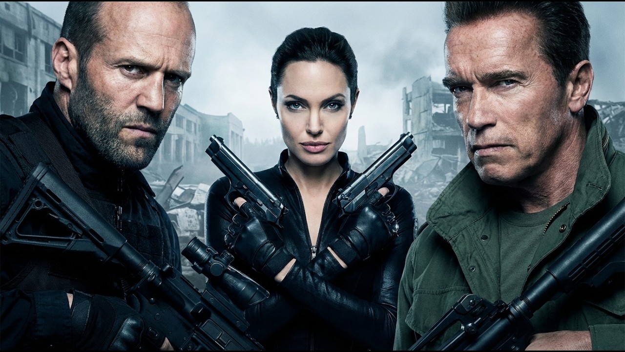Terminal Vengeance X | Jason Statham VS Angelina Jolie VS Arnold Schwarzenegger  #actionmovies