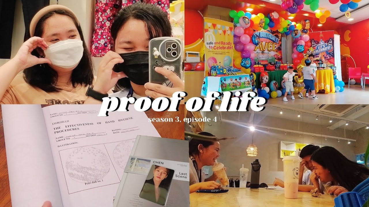 [s3 ep4] proof of life: keeping up with life 🎉👯‍♀️