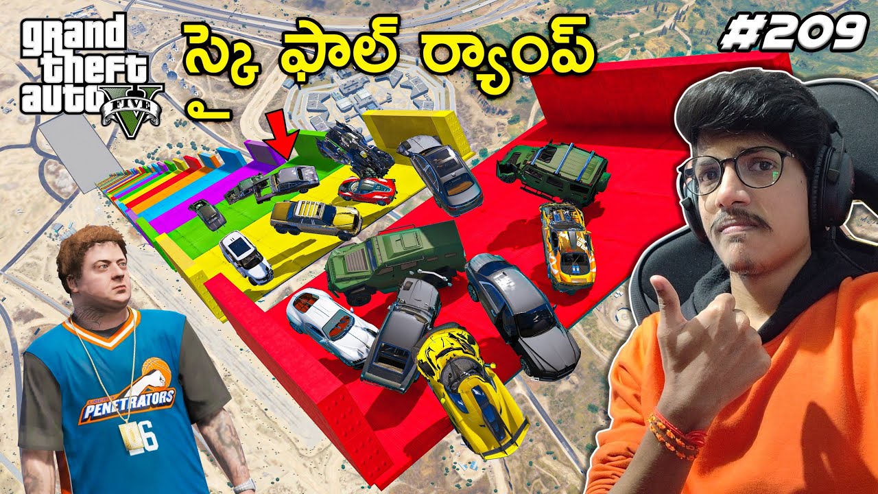 SKY FALL RAMP | Youngtsers Real Life Mods | #209 | THE COSMIC BOY