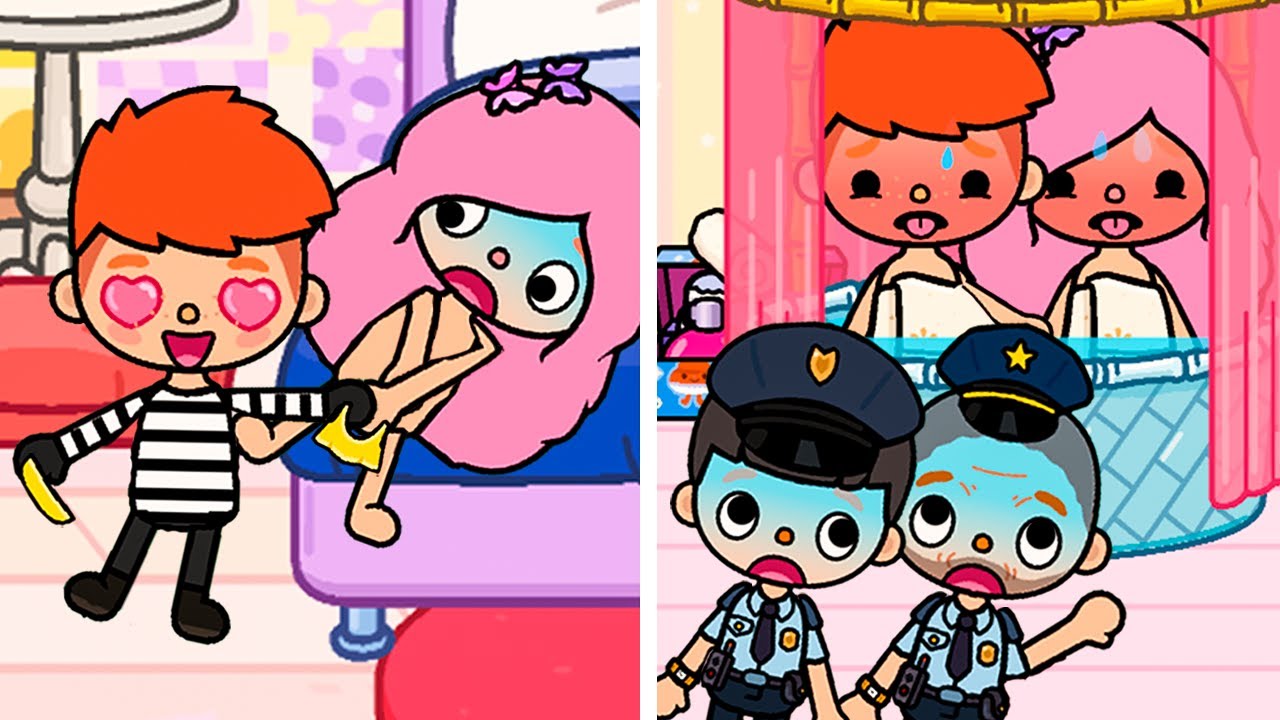 The Bad Robber and The Luckless Girl 😭💔 | Sad Story | Toca Life World | Toca Boca