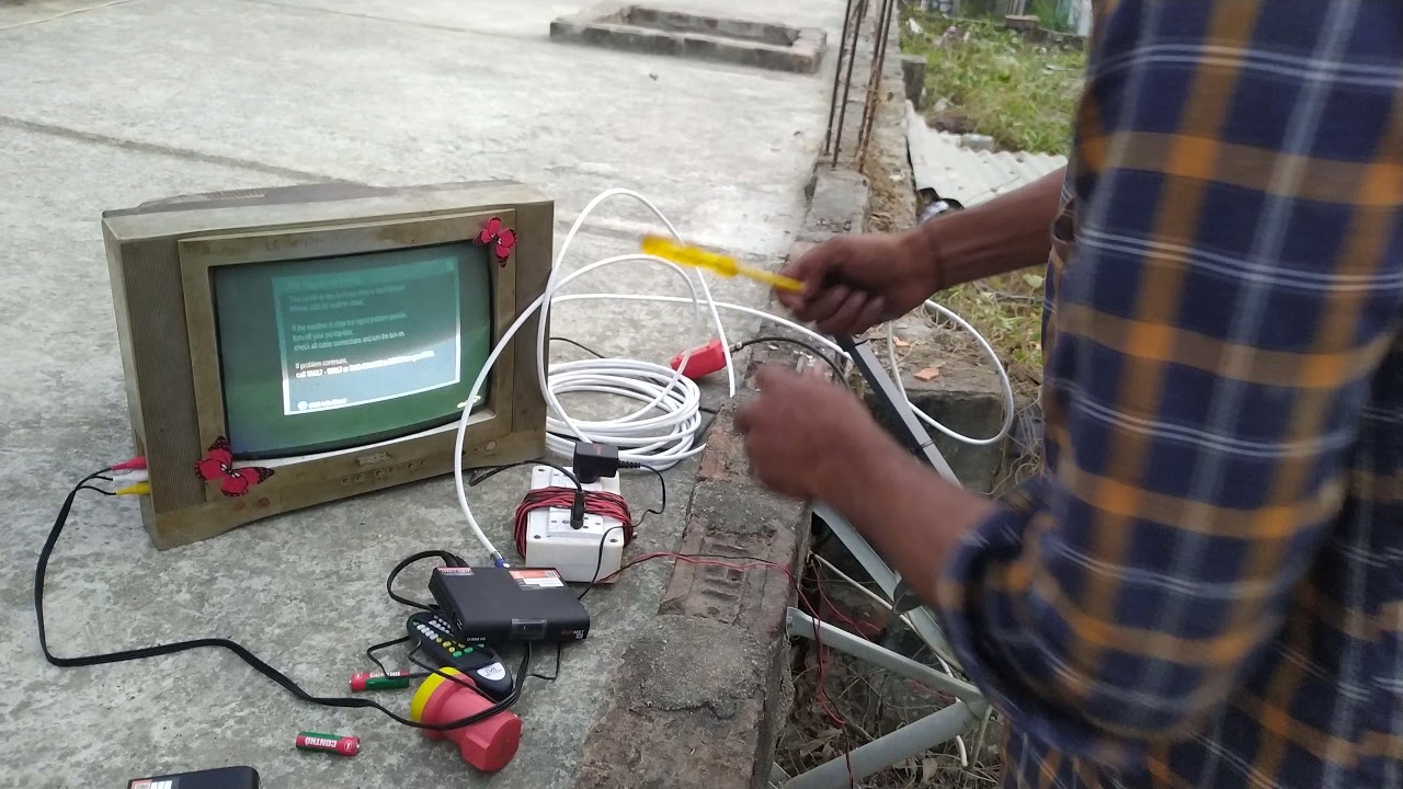 Dish tv installation 301problem /How to dish tv 301 problem solve video/Dish tv signal not found 301