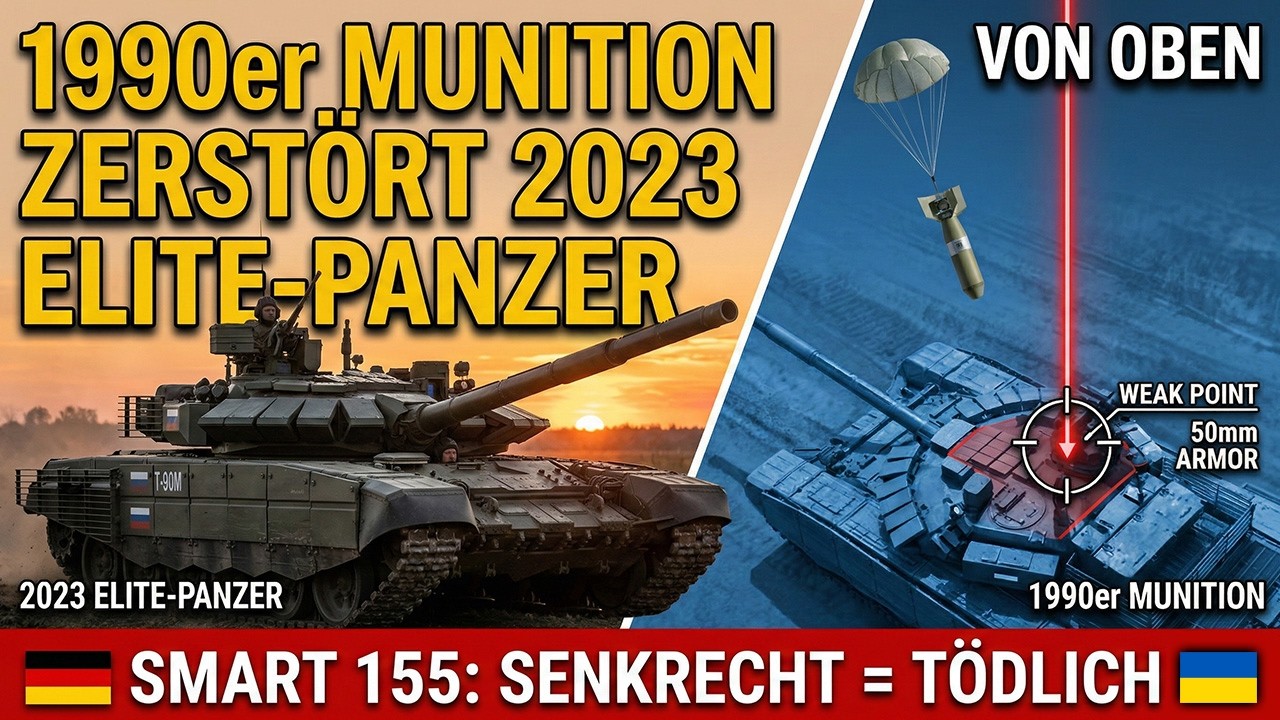 NATO SCHOCKIERT: SMArt-155 stoppt Russlands Elitepanzer