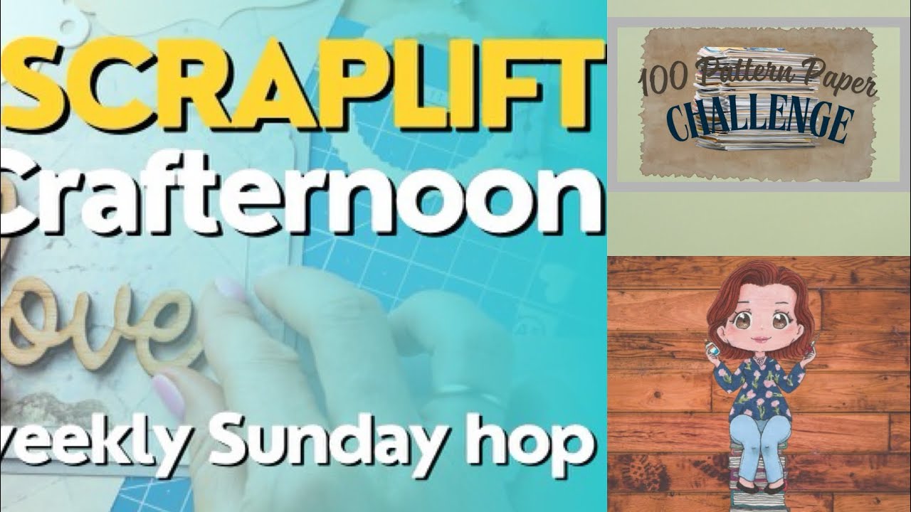 Scraplift Crafternoon - 22 февраля 2026 г. / Конкурс «100 узорчатой ​​бумаги»
