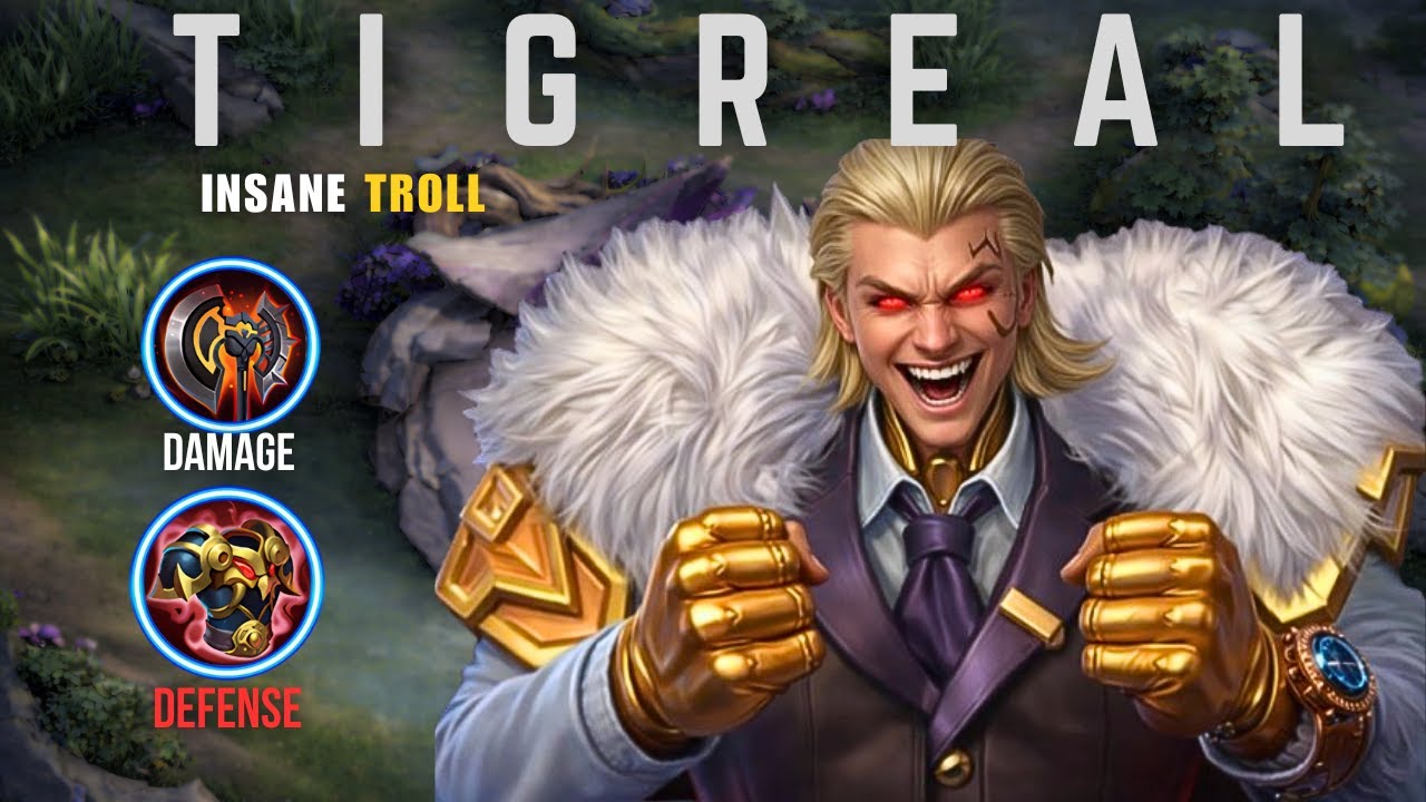 I Played Tigreal ONLY to TROLL 🔥😈  | This Match Turned into Absolute CHAOS 😈 | MLBB 2025