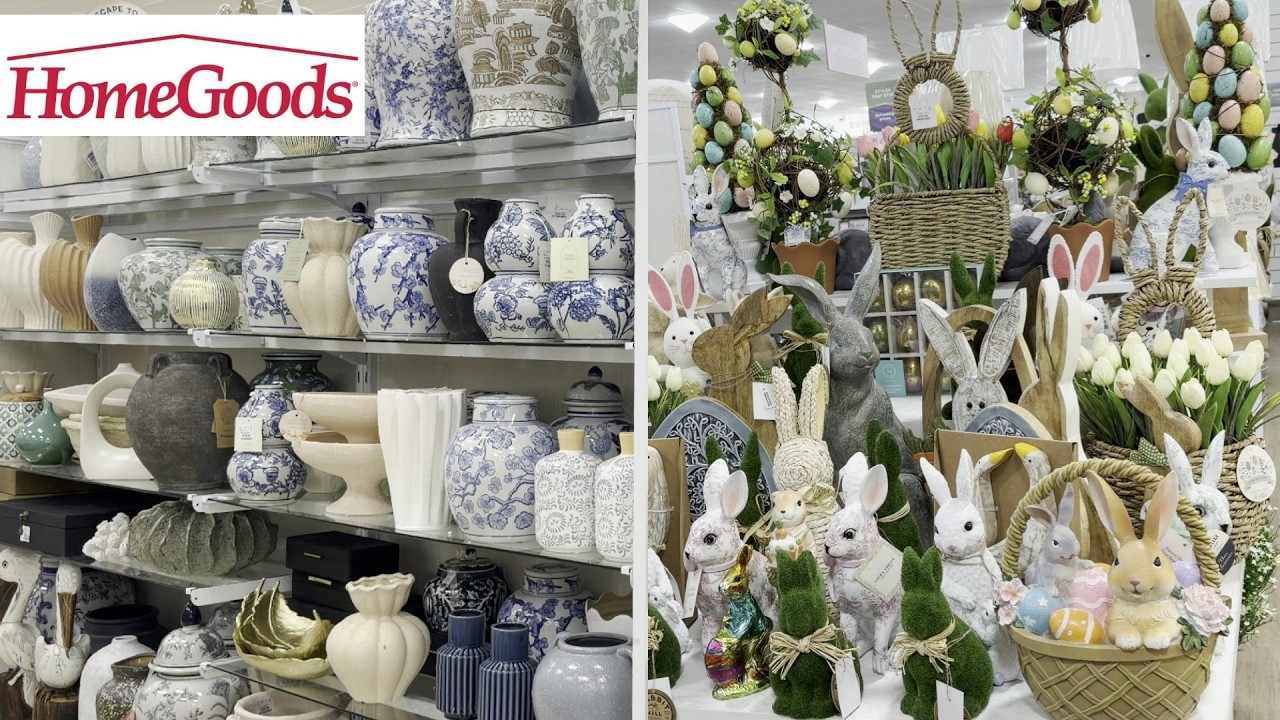NEW AT HOMEGOODS *HOME DECOR | SHOP WITH ME | Come with me| Store Walkthrough |Shopping