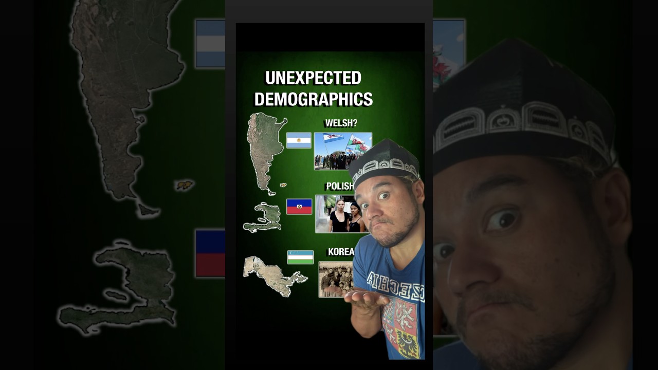 Unexpected demographic communities around the world ￼