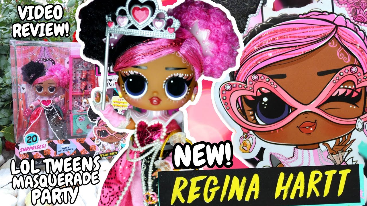 NEW LOL SURPRISE TWEENS REGINA HARTT💗 VIDEO REVIEW!/ LOL Tweens Masquerade Party series