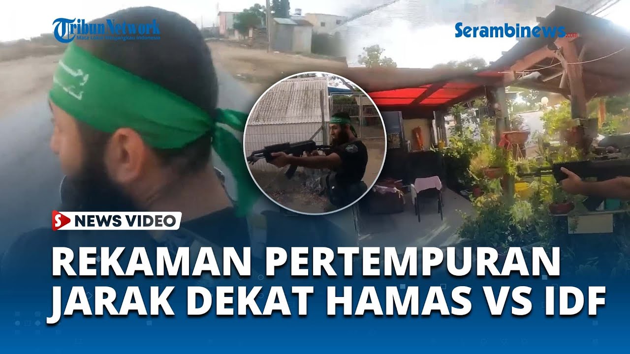 Detik detik Pertempuran Jarak Dekat Hamas Buru Tentara Israel di Rumah Warga Sepi Penduduk