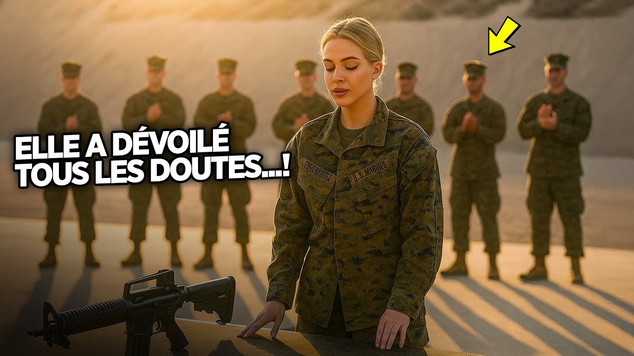 Les tireurs d’élite des Marines ont échoué «Puis-je emprunter ton fusil ? » Elle a touché 103 cibles