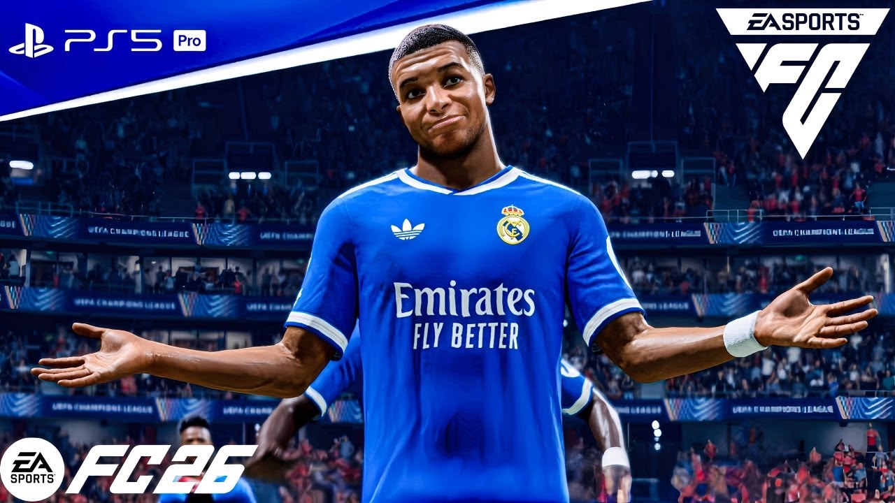 FC 26 - SL Benfica vs. Real Madrid CF | UEFA Champions League World Class Gameplay | PS5 Pro [4K-60]