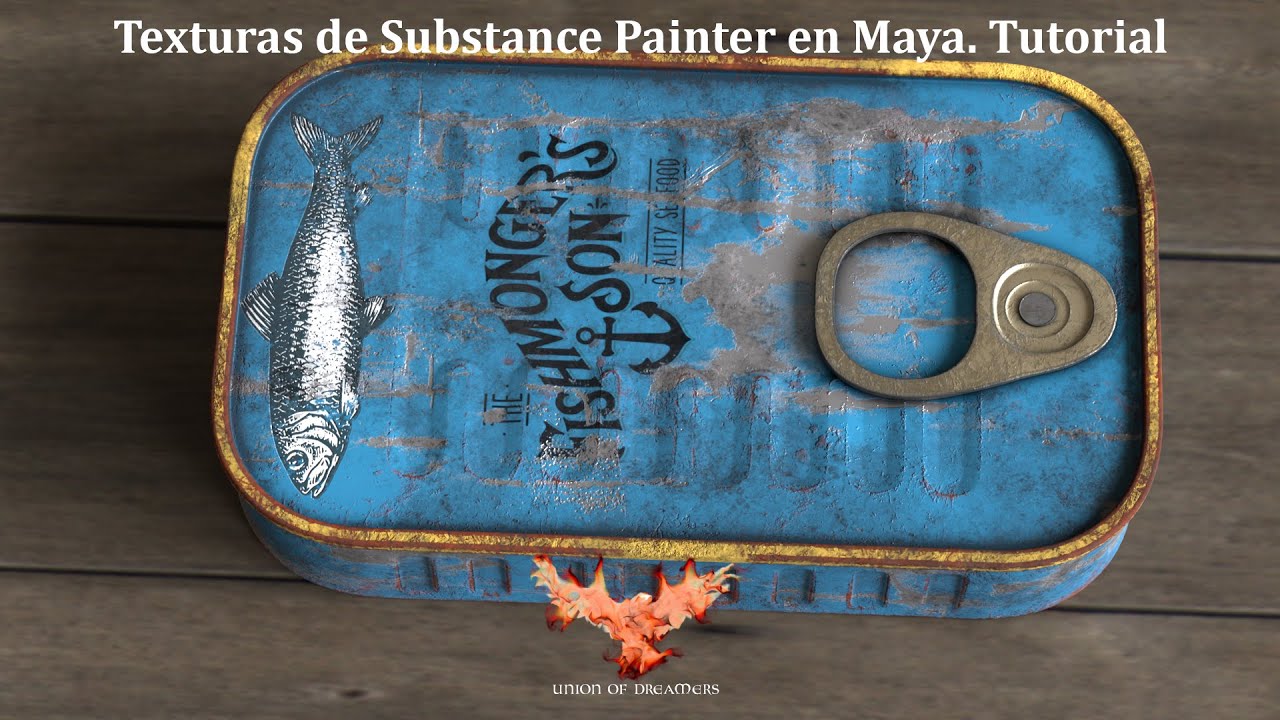 C&oacute;mo cargar texturas de Substance Painter en Maya. Tutorial