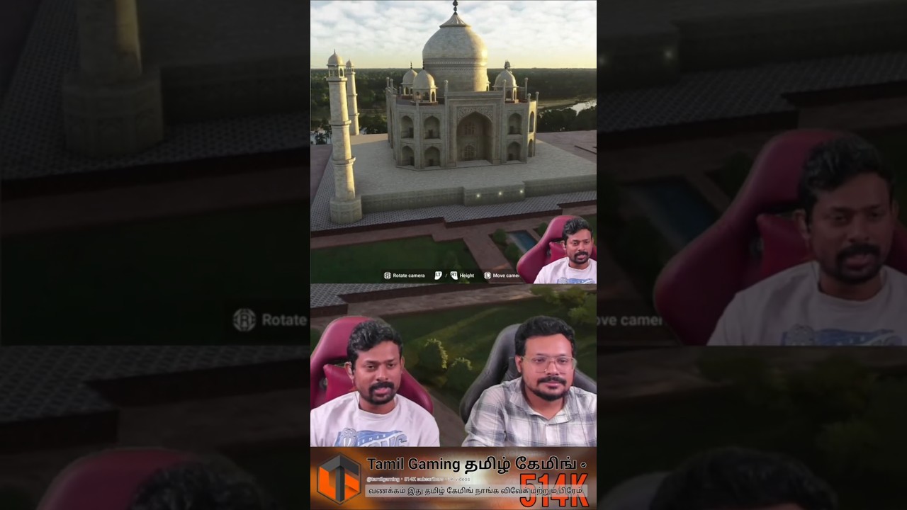 Exploring Tanjore Temple to Taj Mahal in Microsoft Flight Simulator 2024 Game #tamilgaming #flight