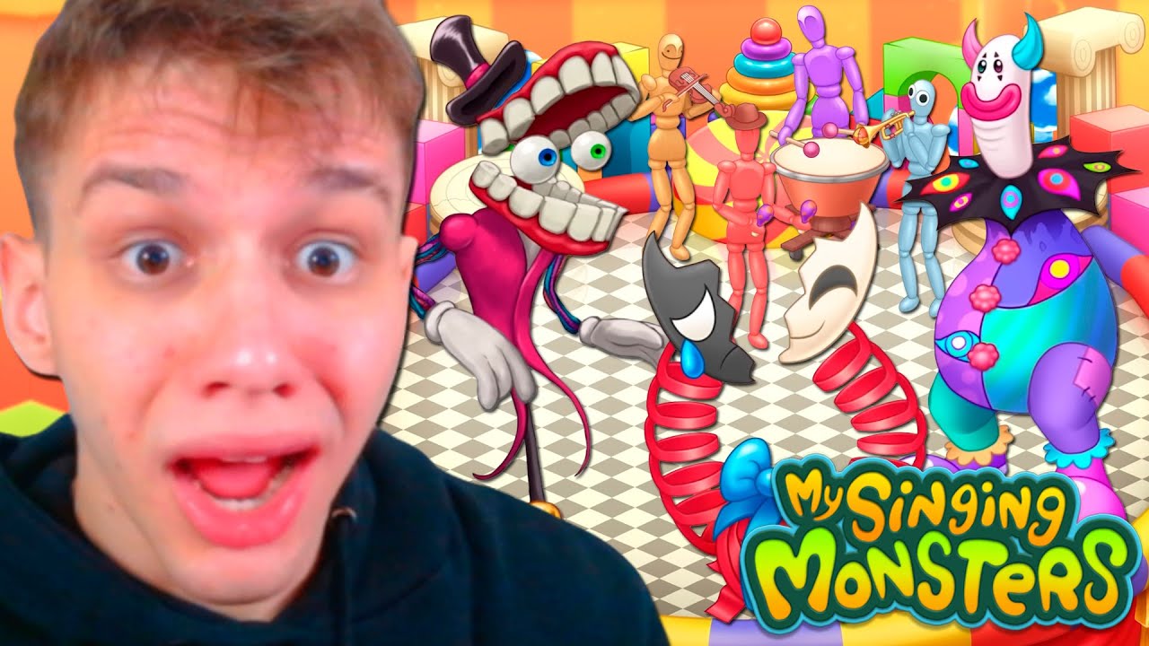 AWESOME! NEW MONSTERS IN DIGITAL CIRCUS ISLAND ARE AMAZING! (React Wave 2 - My Singing Monsters)