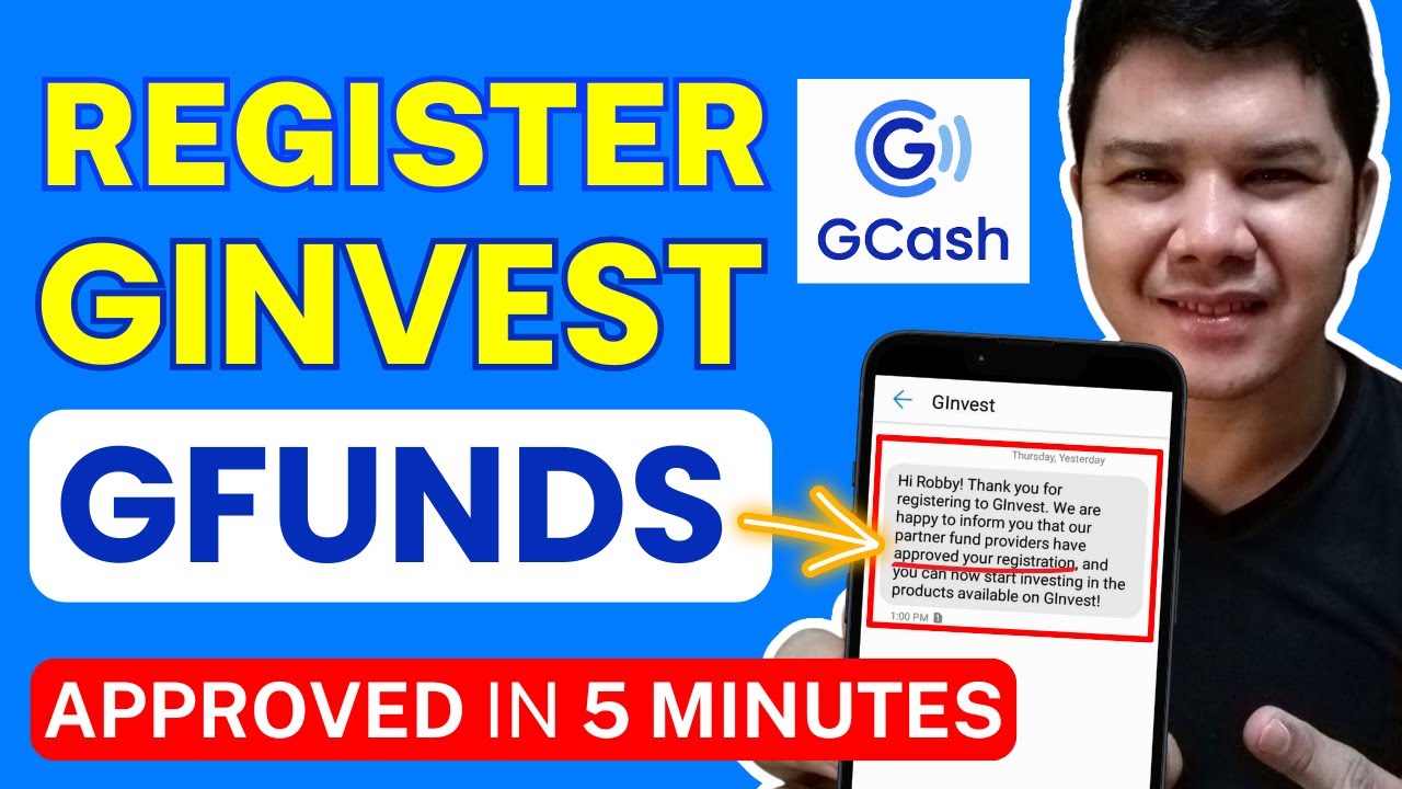 КАК ЗАРЕГИСТРИРОВАТЬСЯ НА GCASH GINVEST GFUNDS / Как зарегистрироваться на Gcash GInvest Funds 2024