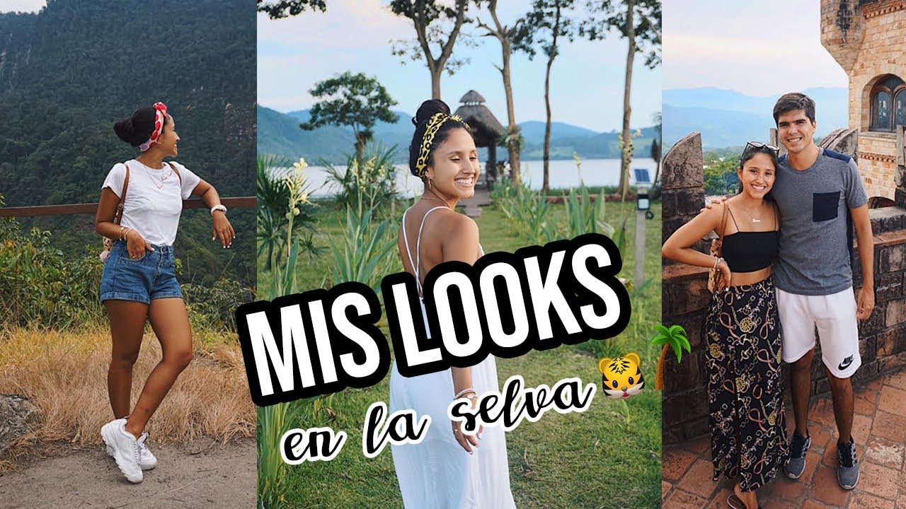 Mis LOOKS en Tarapoto 🌴🌸 | Prendas básicas para ir a la selva