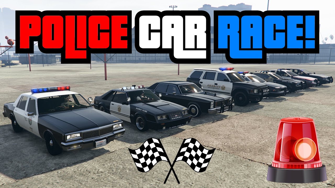 GTA 5 — Какая полицейская машина самая быстрая!? | DRAG RACE