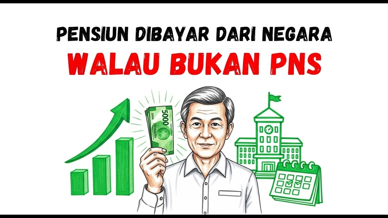 MODAL 500 RIBU Bisa Dapat Penghasilan Bulanan Saat Pensiun? 4 Instrumen Resmi Negara yang Mudah !!