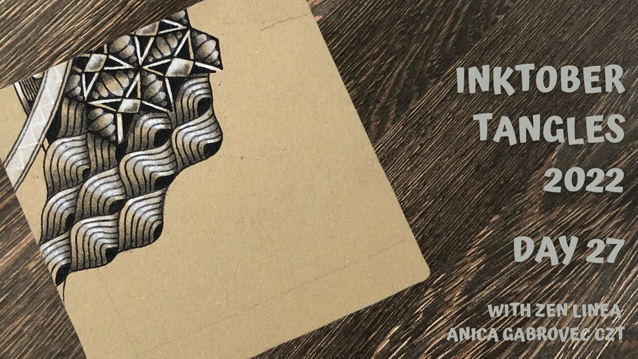 Inktober Tangles 2022 • Day 27 • Narfello