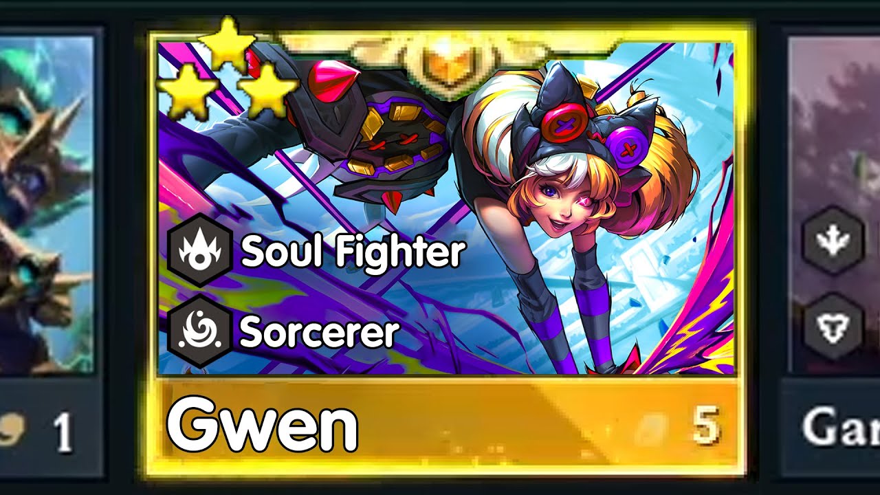 Gwen 1v9!⭐⭐⭐5-Cost 3-Star | TFT Set 15