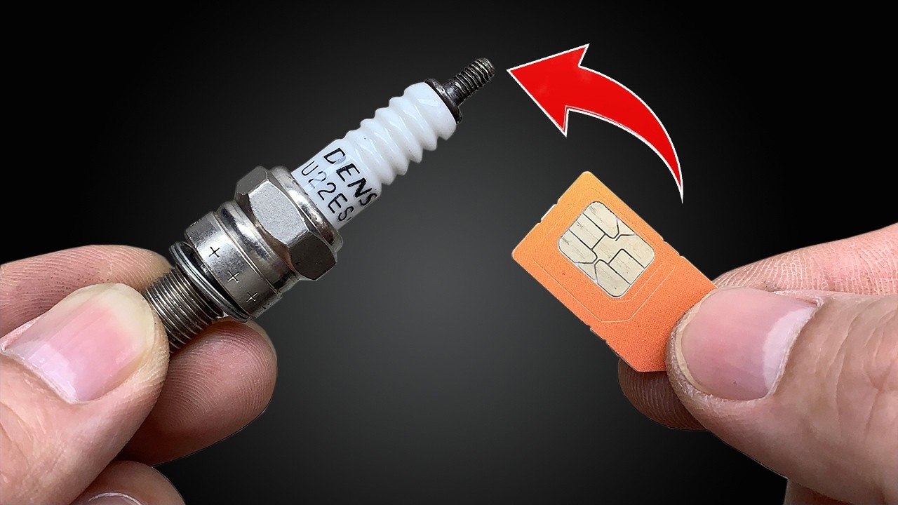 Интернет не нужен! Просто вставьте SIM-карту в свечу зажигания и наслаждайтесь!