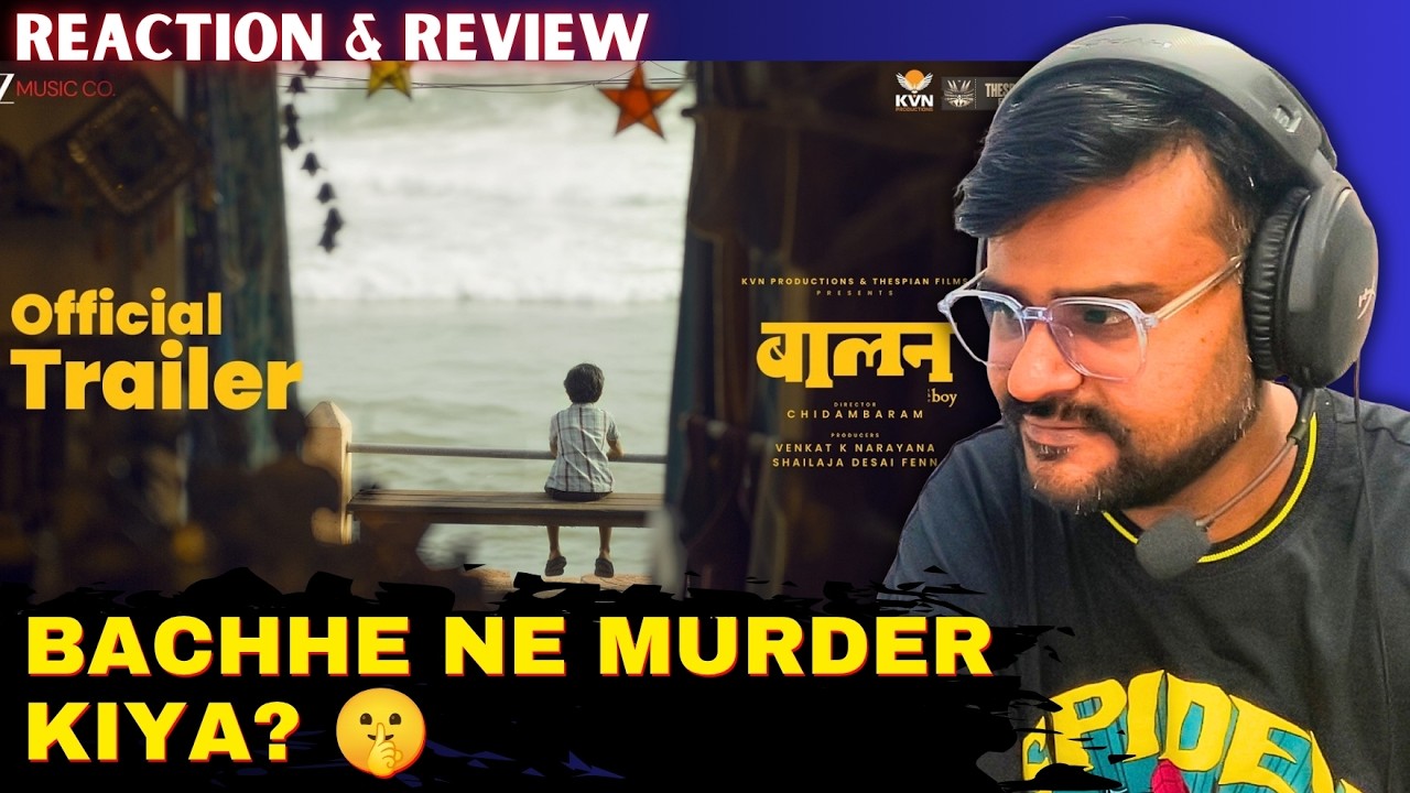 Balan: The Boy (Hindi) - Official Movie Trailer Reaction & review | Chidambaram | BINDAAS BHARTII