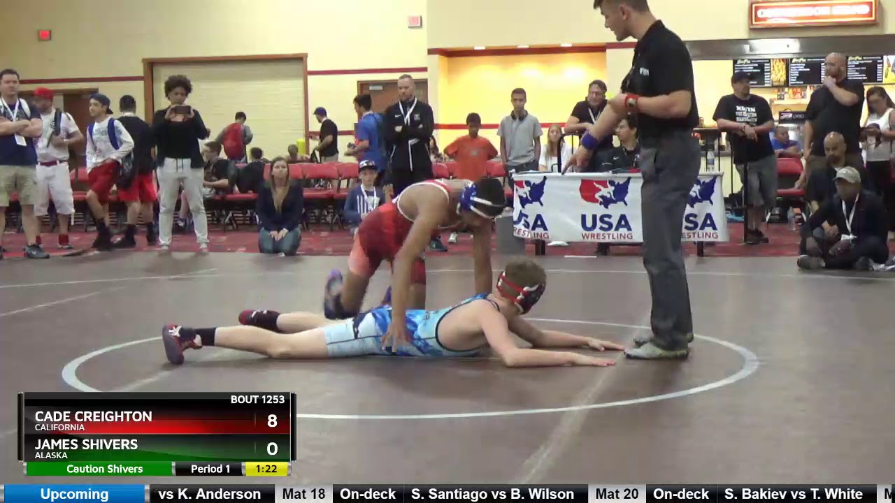 Schoolboy 149 Cade Creighton California Vs James Shivers Alaska