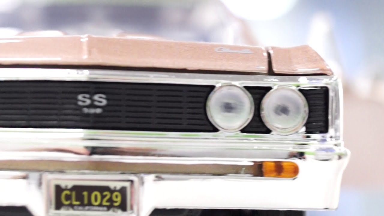 Chevrolet Chevelle ss 1967  Motormax scale в масштабе 1:18