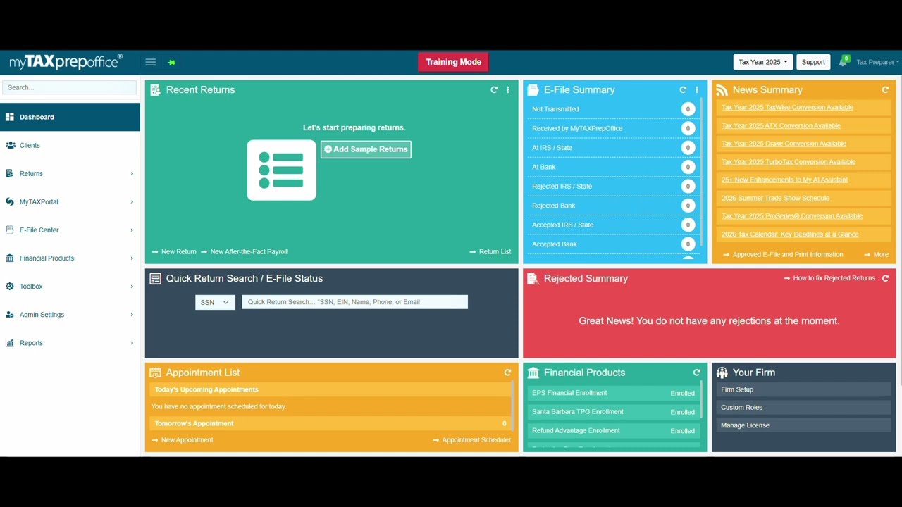 How to Convert Tax Year 2025 TaxWise&reg; Returns