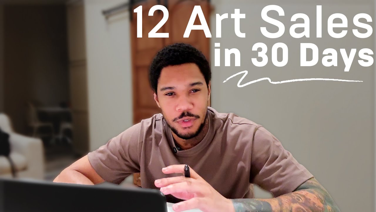 follow this step by step strategy to sell artwork in person