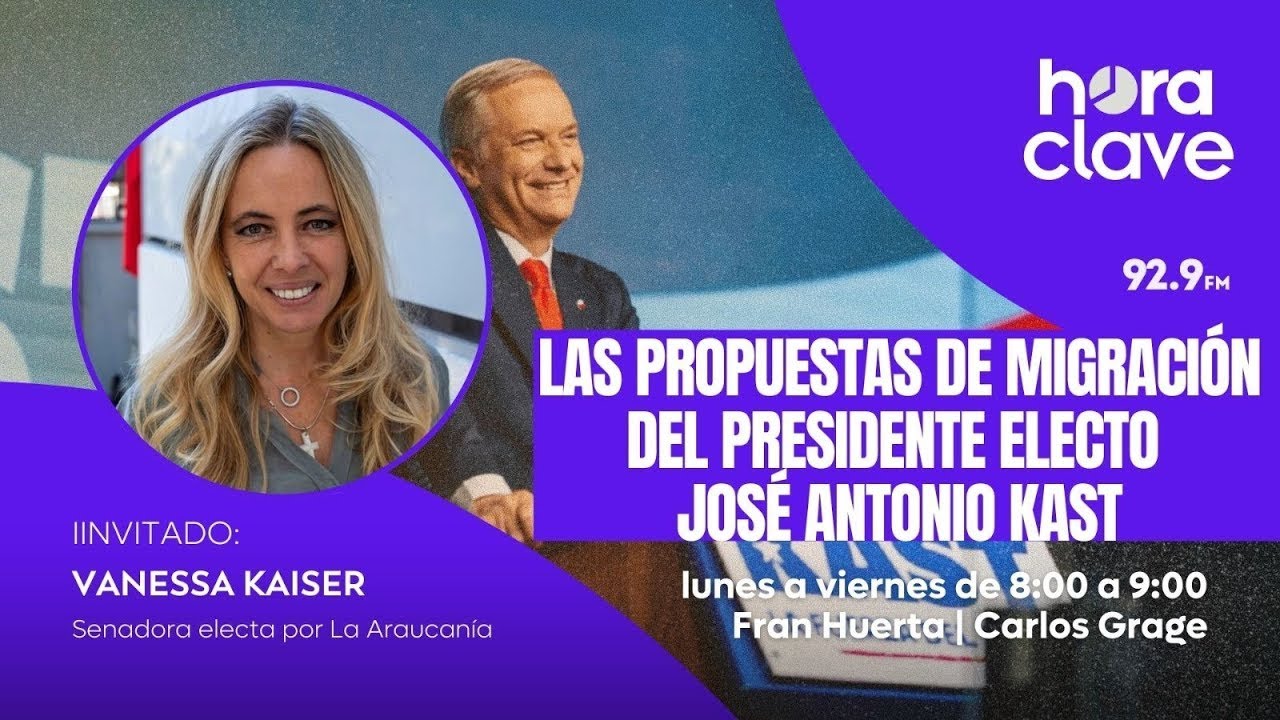 Entrevista a Vanessa Kaiser, radio La Clave