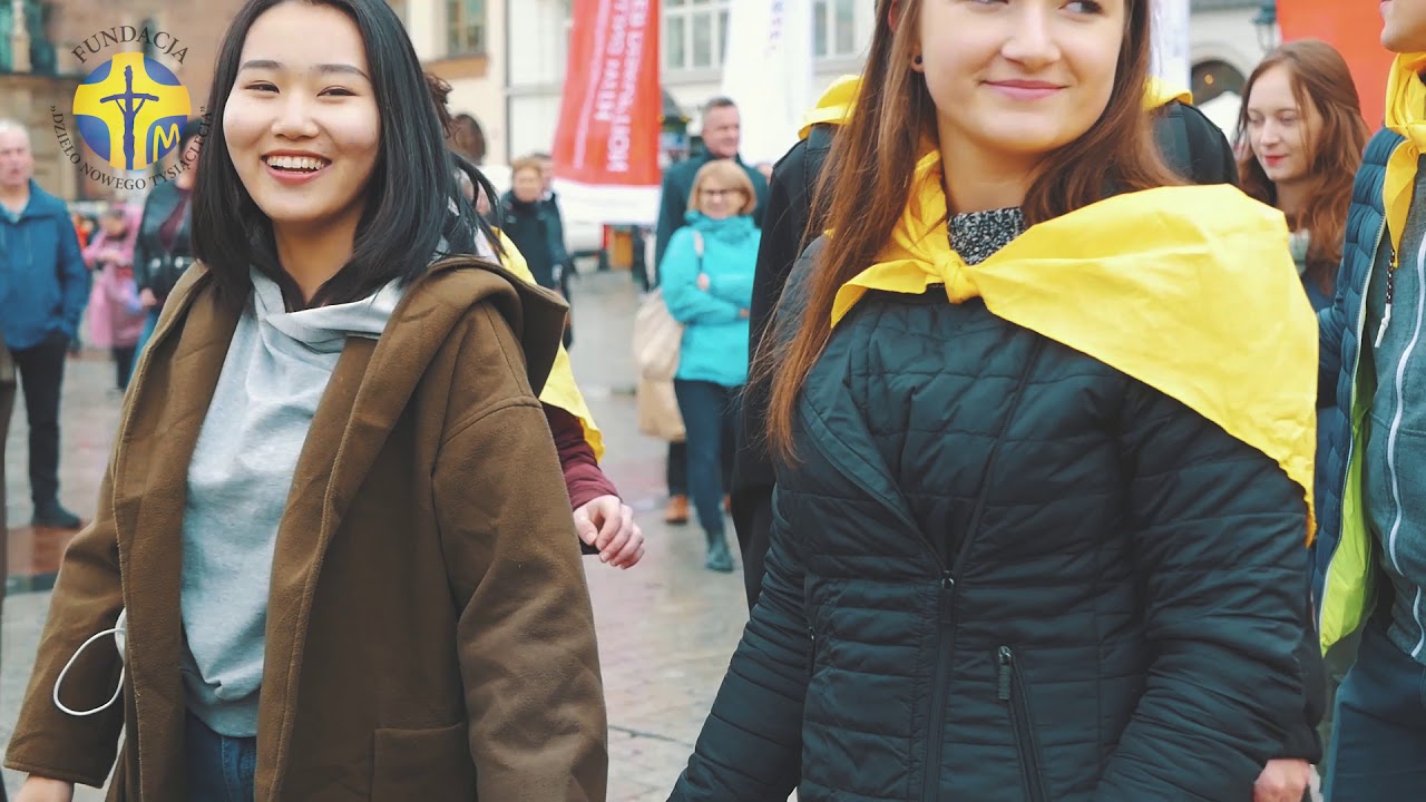 Belgijka na Rynku Głównym w Krakowie 2017