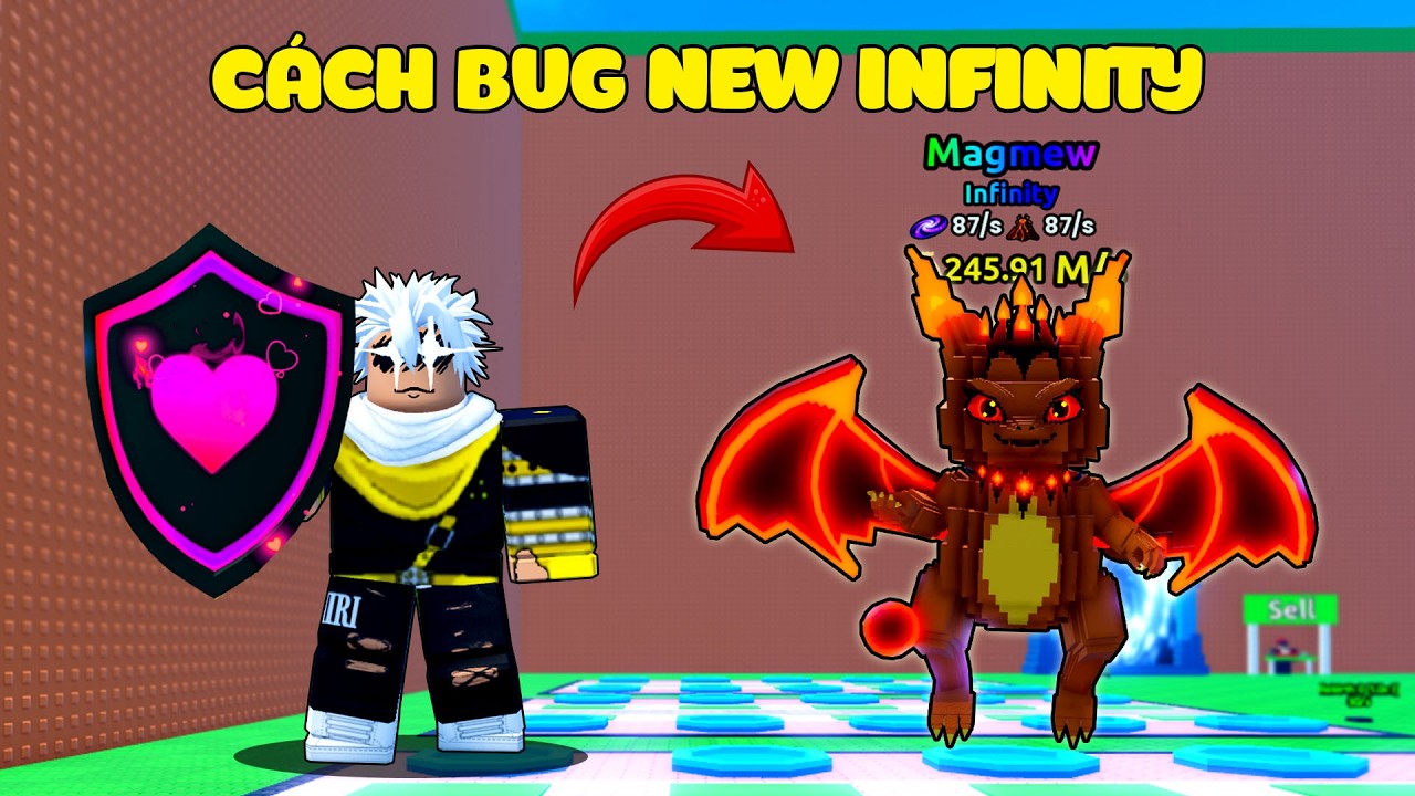 (Roblox) Cách BUG NEW INFINITY Và Cày Điểm Xu Siêu Nhanh Trong Escape Tsunami For Brainrots
