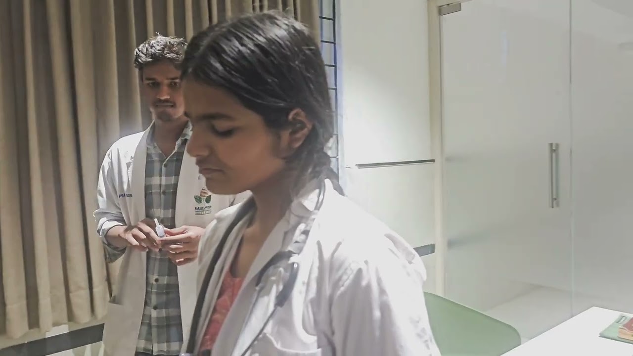 चिकित्साचतुष्पाद a short film by BAMS students from KLE Shri BMK Ayurveda Mahavidyalaya Belagavi