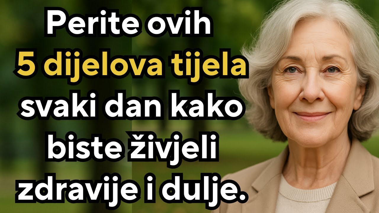Ovih 5 dijelova tijela svi zanemaruju – a ključni su za vaše zdravlje i dugovječnost!